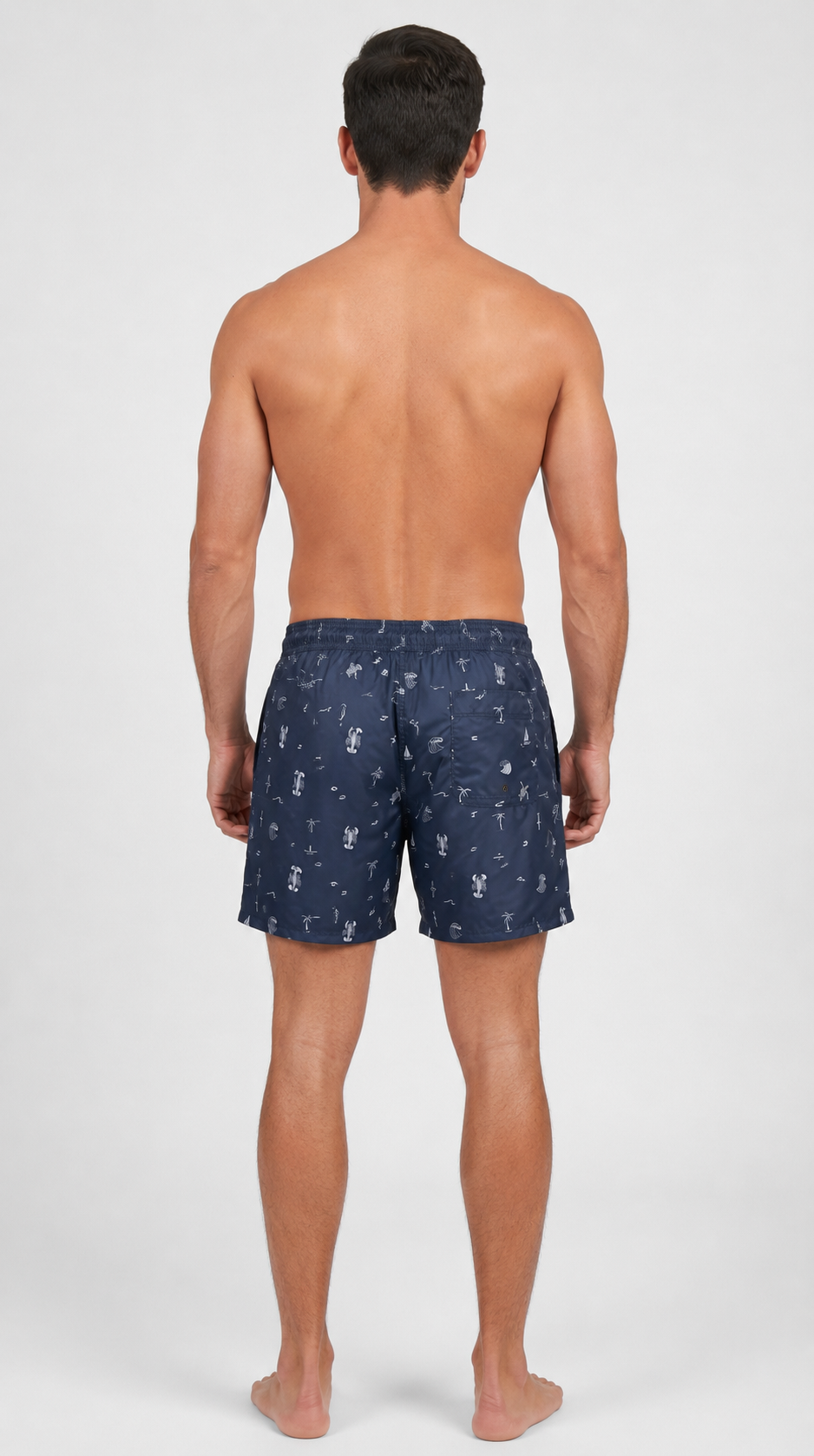 Pantaloneta de baño tipo surf/swimwear