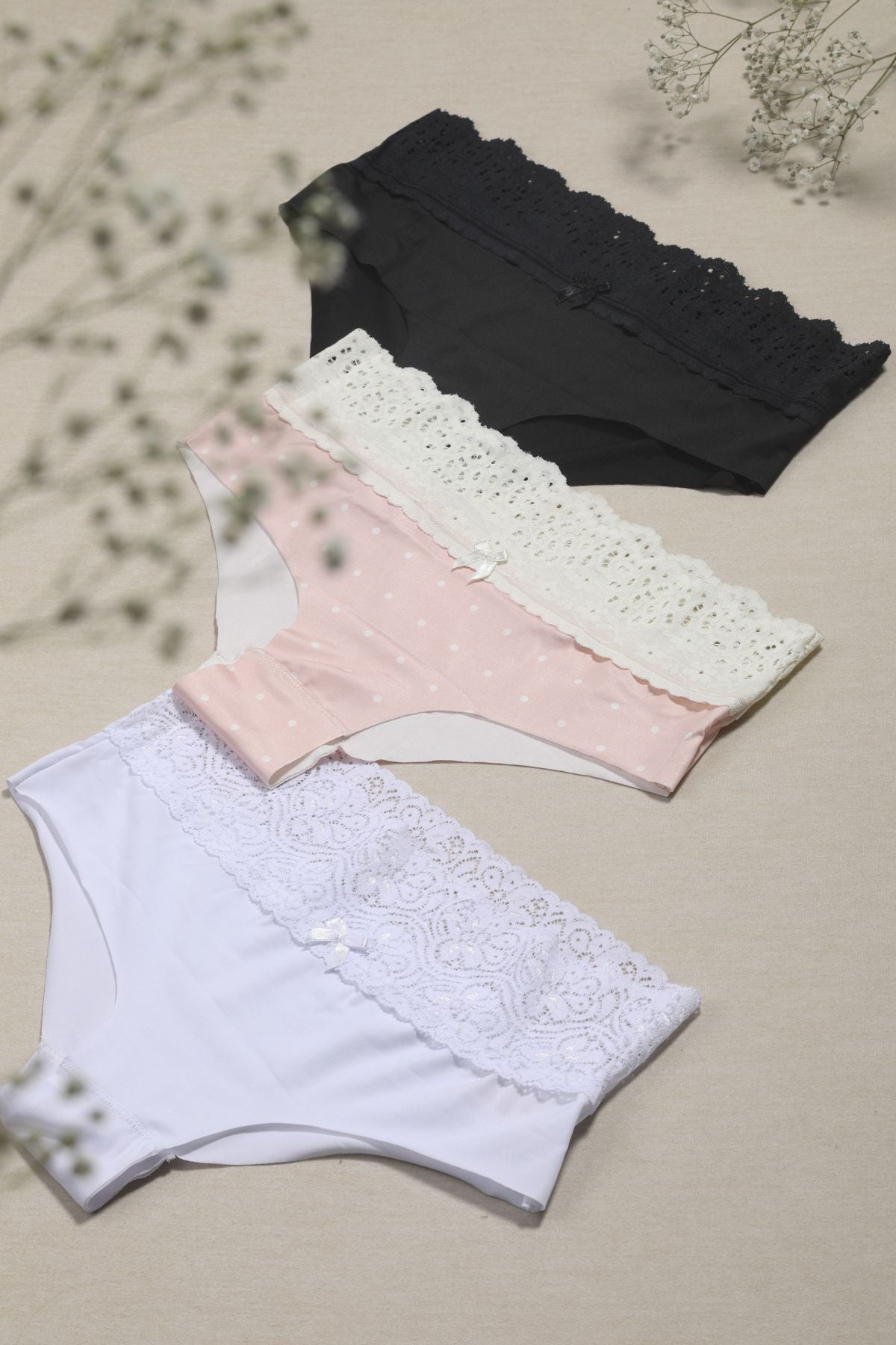Paquete x3 panties cacheteros