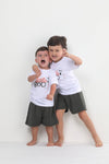 PIJAMA FAMILIA CAMISETA Y SHORT