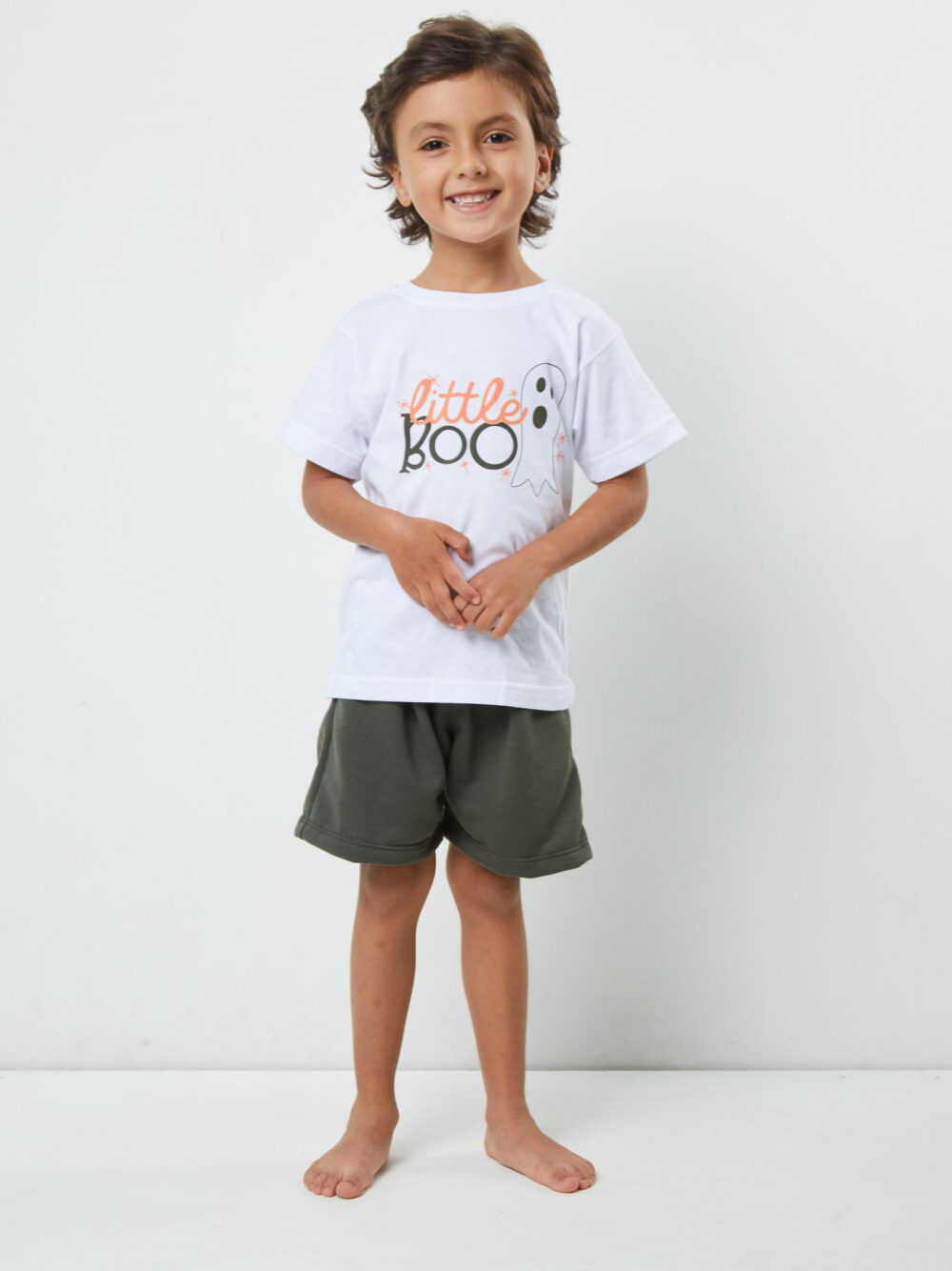 PIJAMA FAMILIA CAMISETA Y SHORT