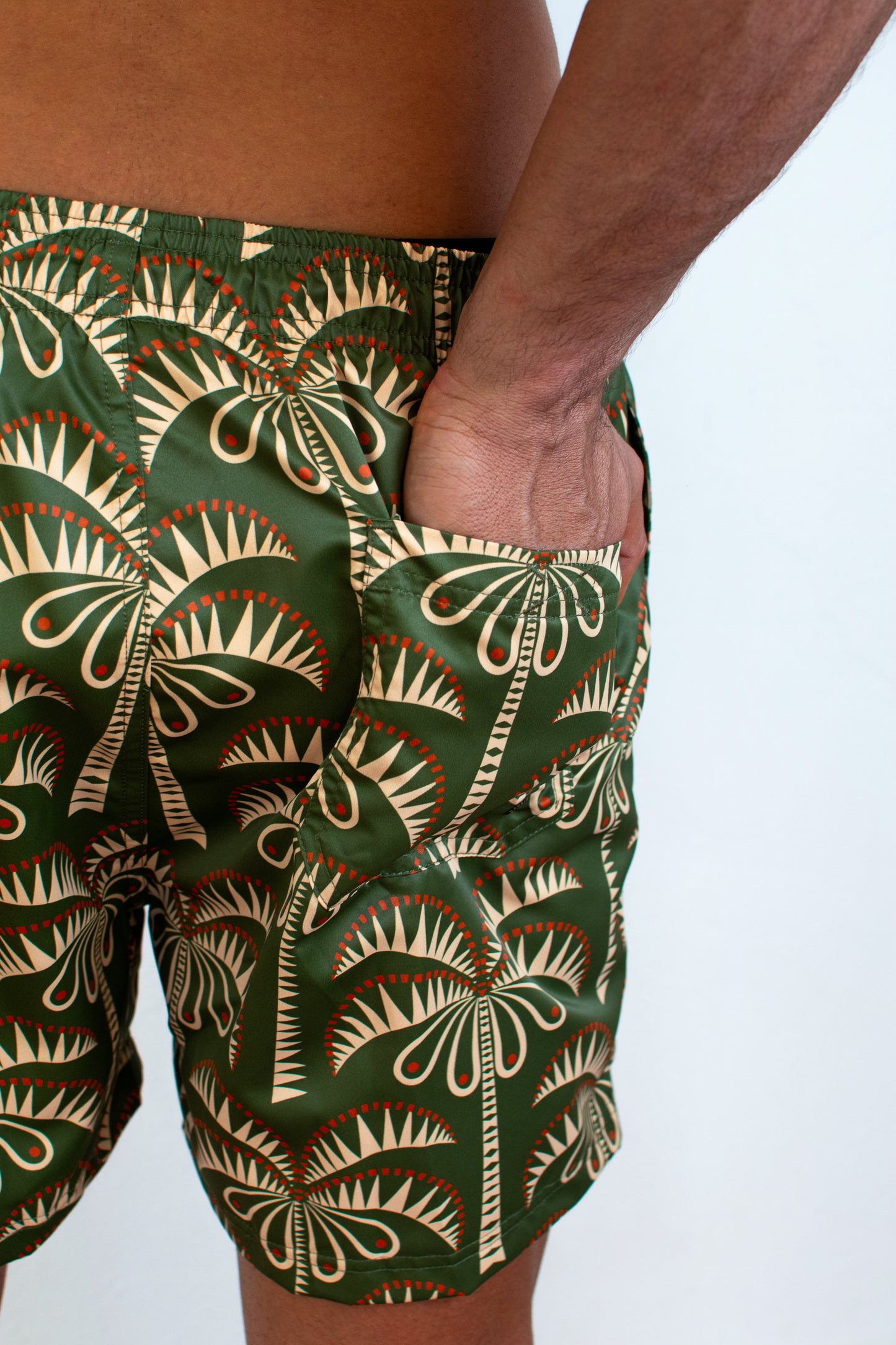 Pantaloneta de baño tipo surf/swimwear