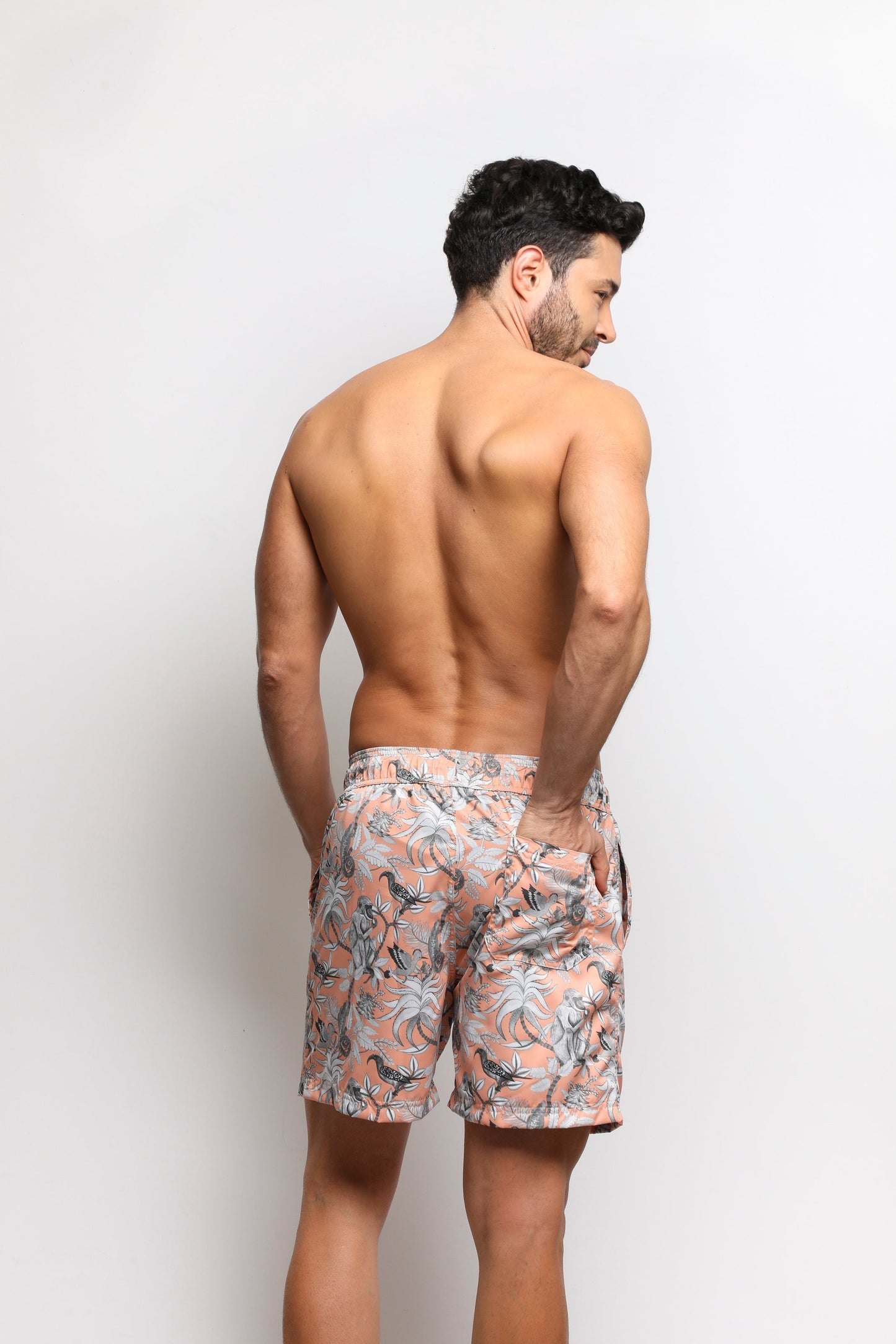 Pantaloneta de baño tipo surf/swimwear