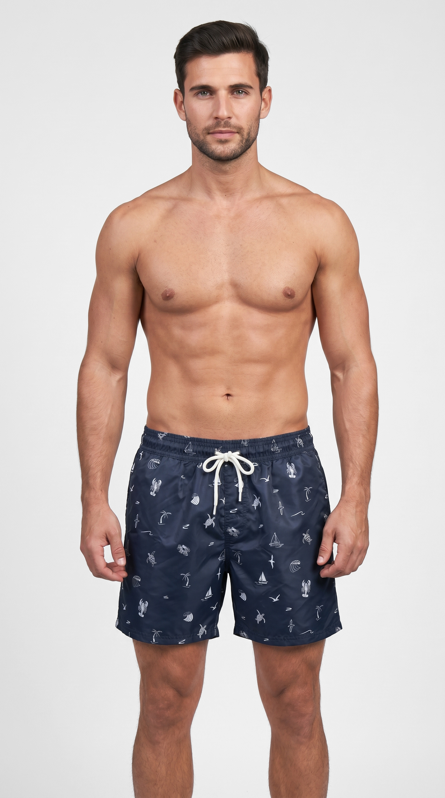 Pantaloneta de baño tipo surf/swimwear