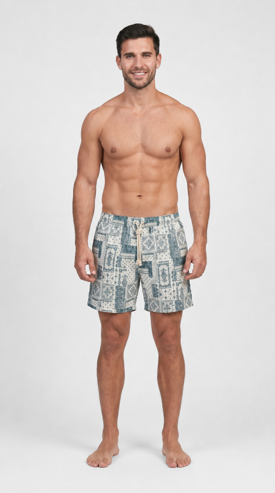 Pantaloneta de baño tipo surf/swimwear
