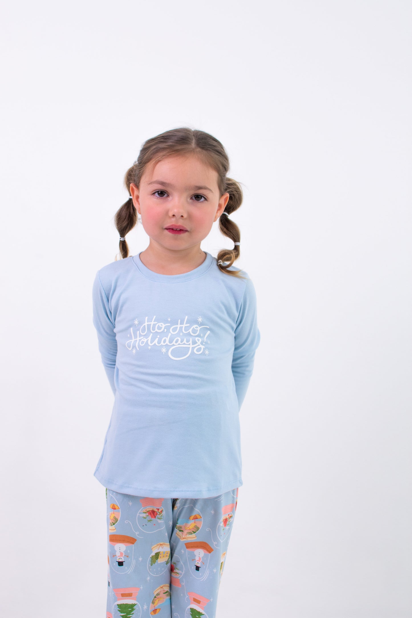 Pijama niña pantalón blusa manga larga