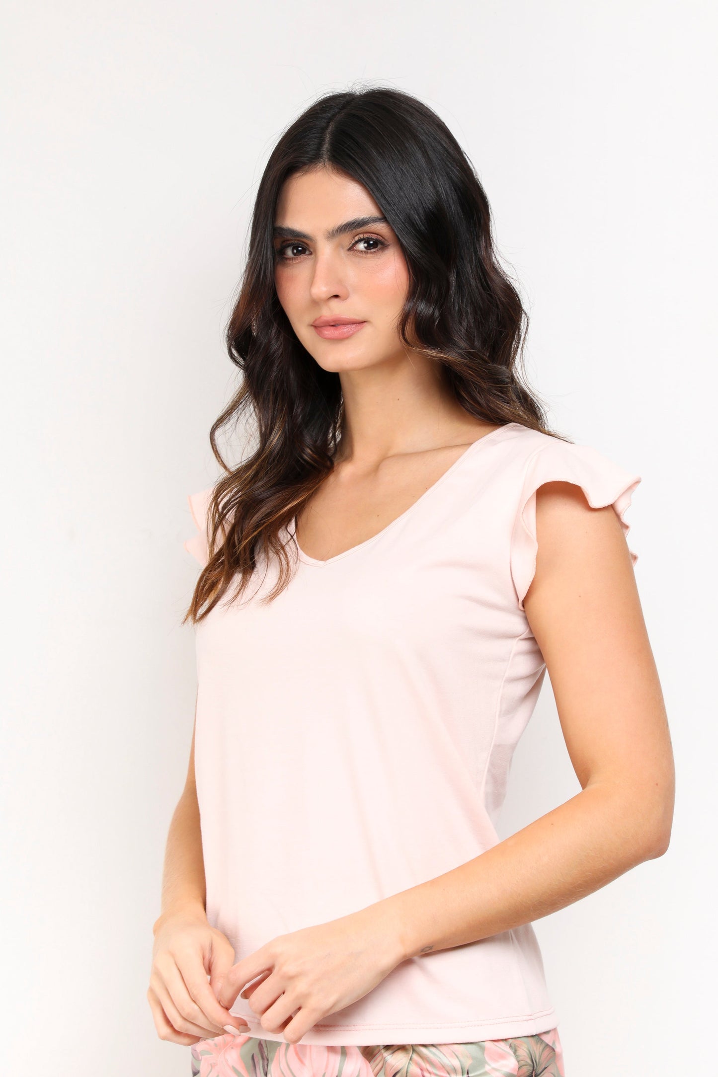 Pijama mujer short blusa manga corta