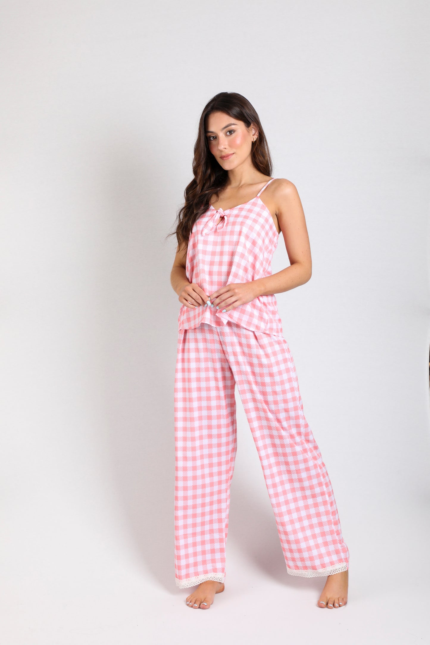 Pijama mujer pantalón blusa tirantes