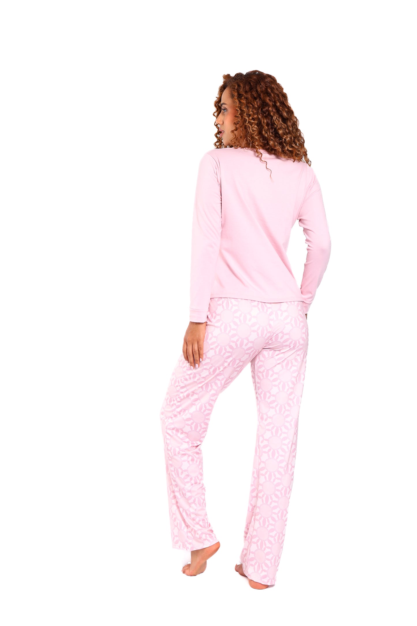 Pijama mujer pantalón blusa manga larga