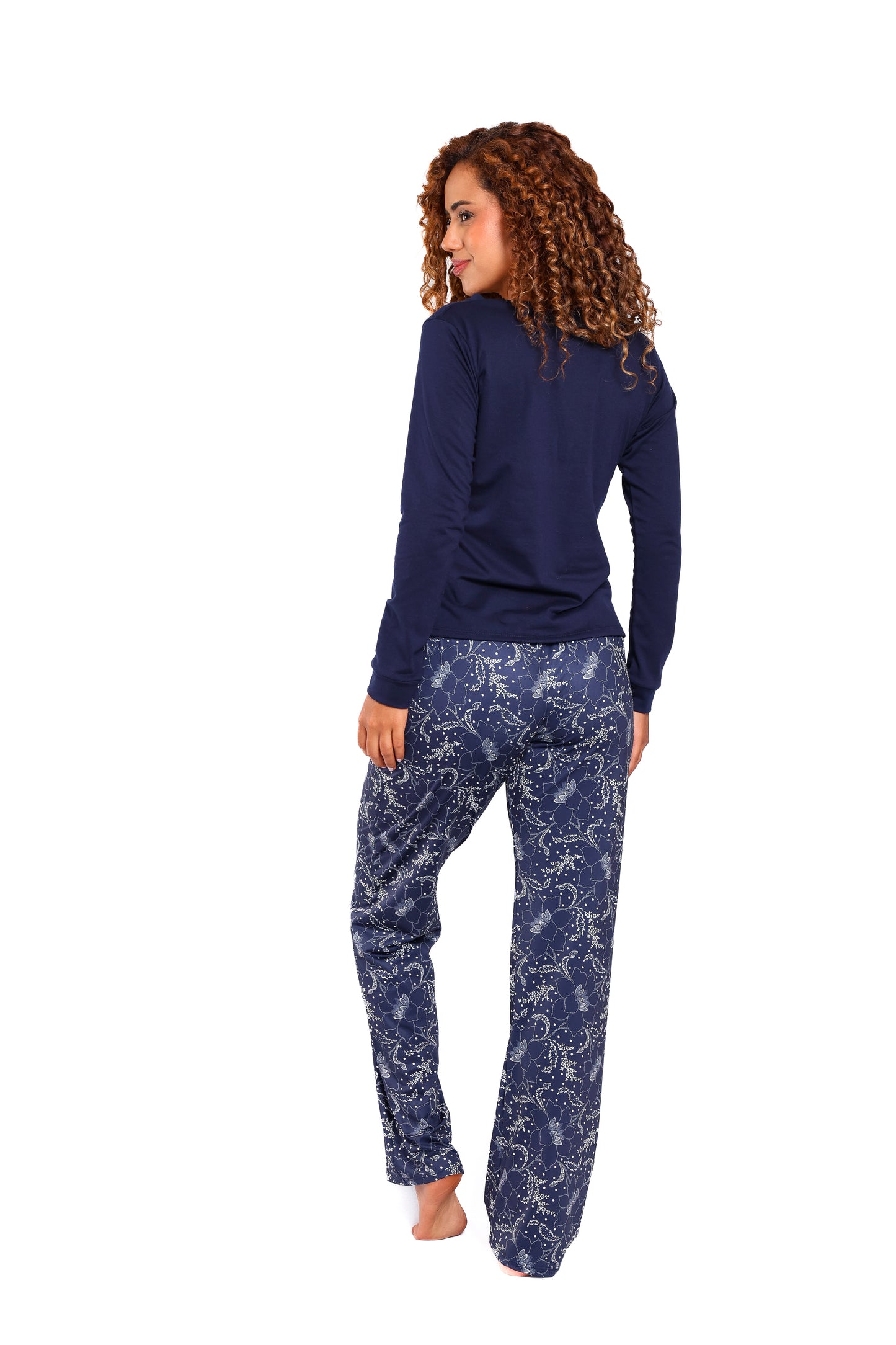 Pijama mujer pantalón blusa manga larga