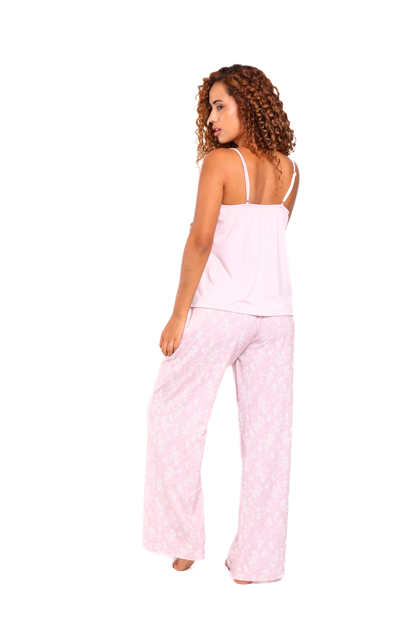 Pijama mujer pantalón blusa tirantes