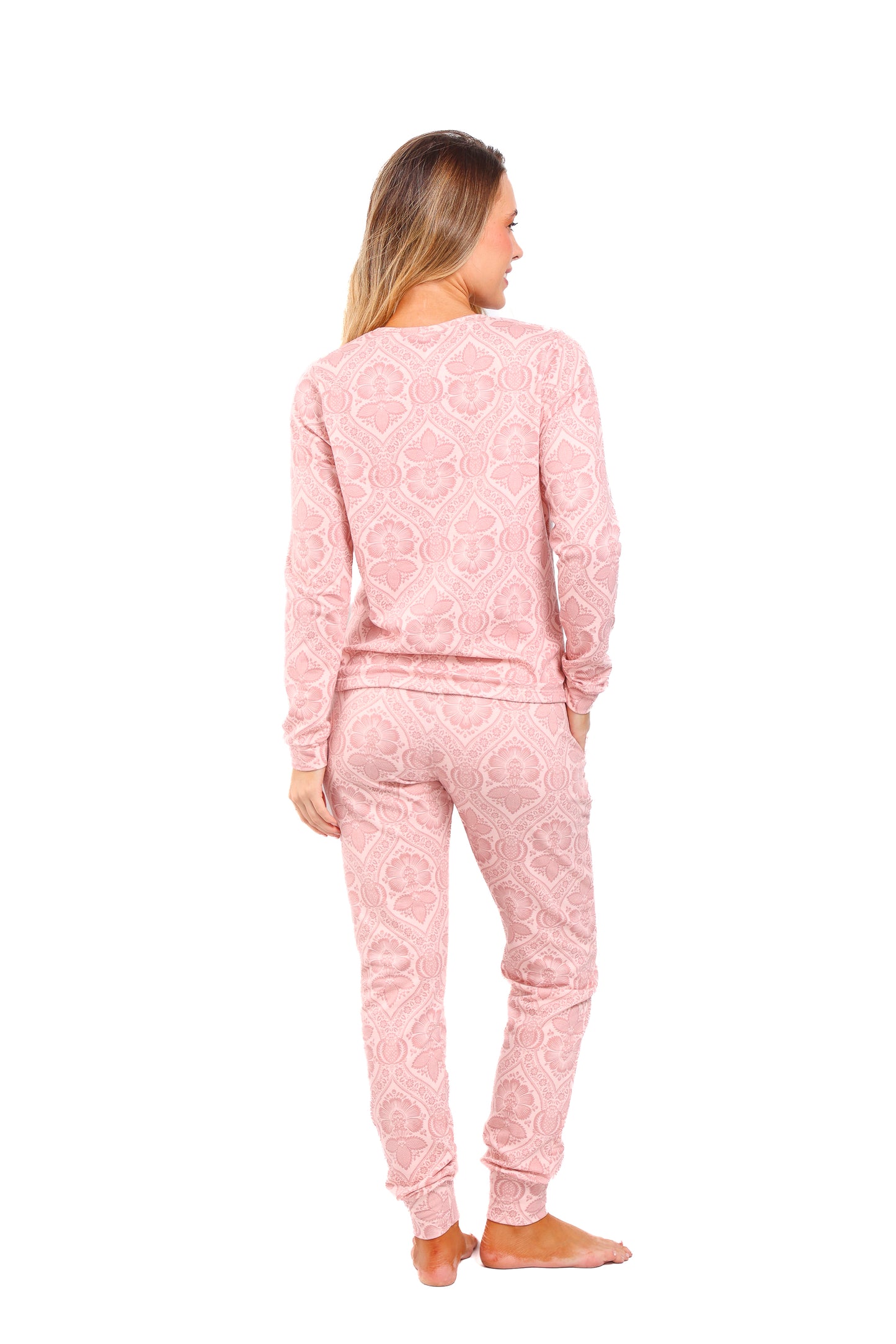 Pijama mujer pantalón blusa manga larga