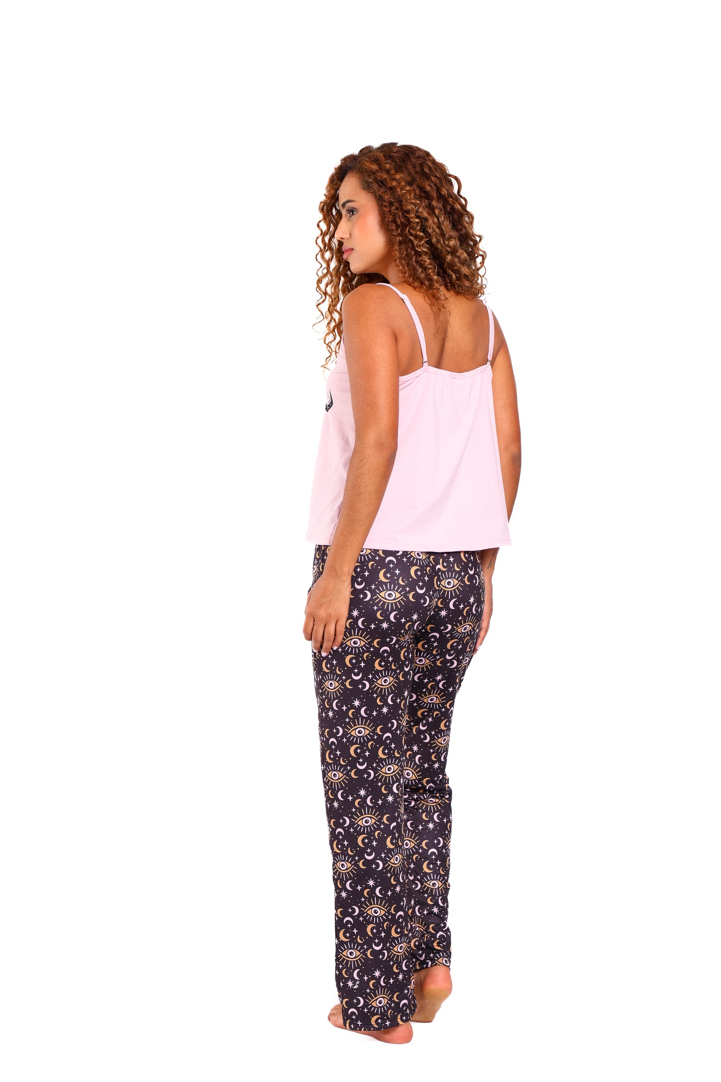 Pijama mujer pantalón blusa tirantes