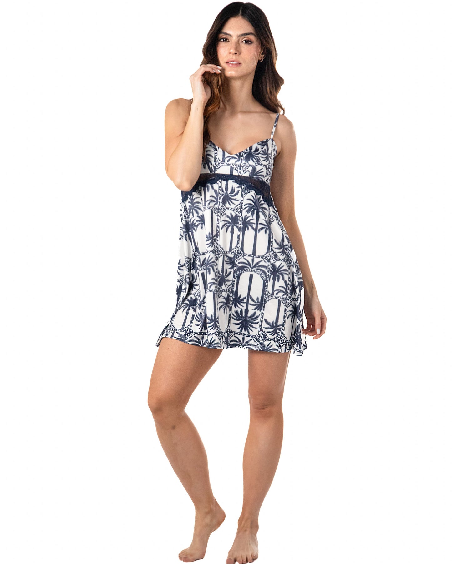 Pijama mujer batola tirantes con panty